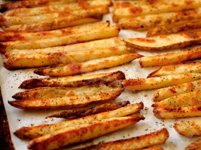 Картошка фри в духовке – минимум вреда и максимум вкуса! как приготовить картошку фри в духовке – рецепты с пошаговым описанием