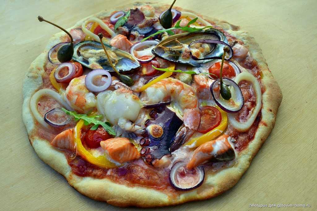 Пицца с морепродуктами – 5 рецептов в домашних условиях - rus-womens
