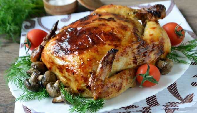 Курица, фаршированная гречкой — пошаговый рецепт с фото