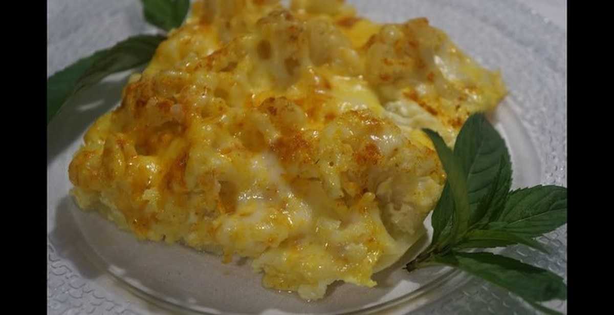 Запеченная цветная капуста с сыром - 14 пошаговых рецептов