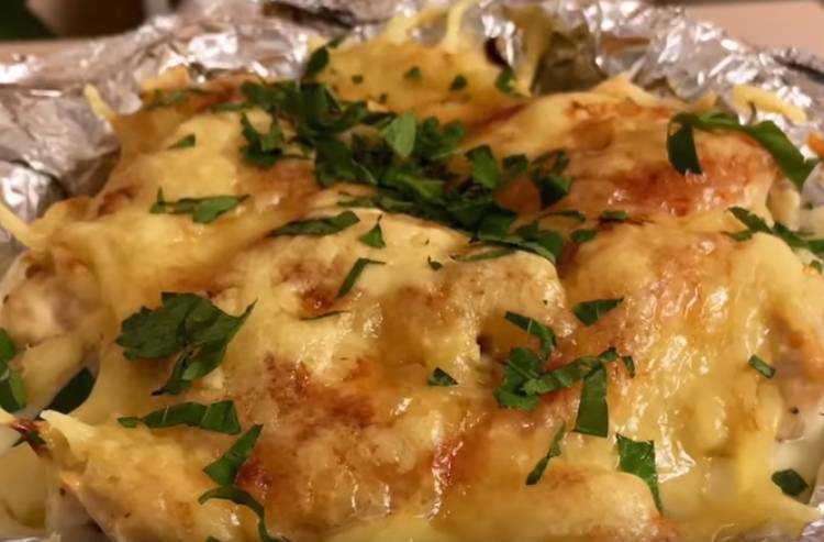 Куриное филе в духовке с картошкой – 8 рецептов