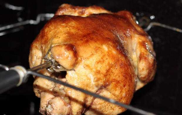 Курица гриль в духовке целиком по-домашнему