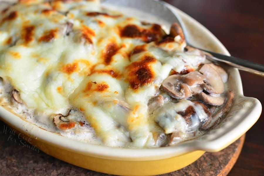Рецепты картофельная запеканка с грибами