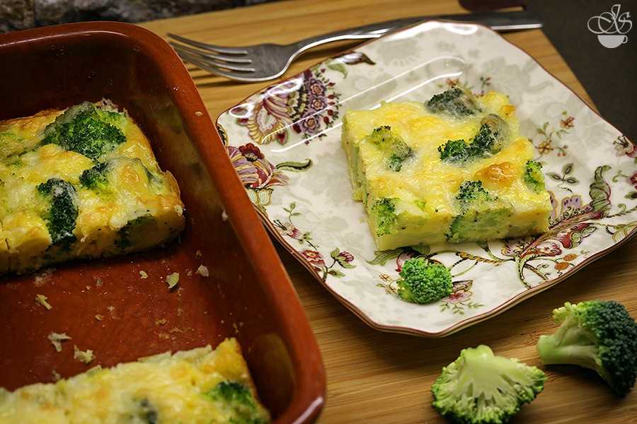 Запеканка из брокколи пошаговые рецепты приготовления в домашних условиях с фото