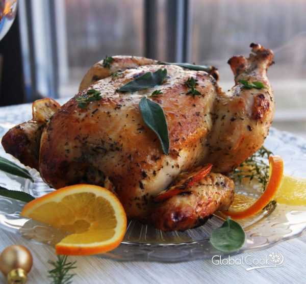Курица с апельсинами в духовке — 8 рецептов