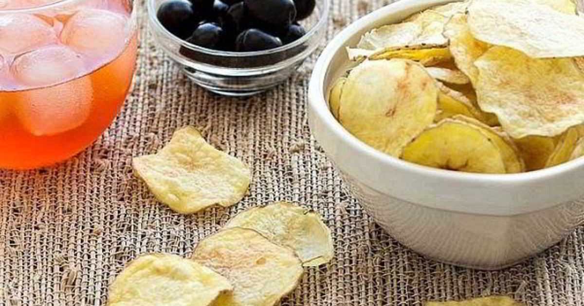 Как приготовить картофельные чипсы в духовке: 14 шагов