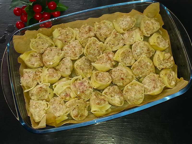 Ракушки с фаршем - 8 рецептов фаршированных макарон с фото пошагово
