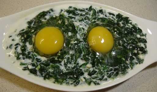 Запеканка из шпината с яйцом - 9 пошаговых фото в рецепте