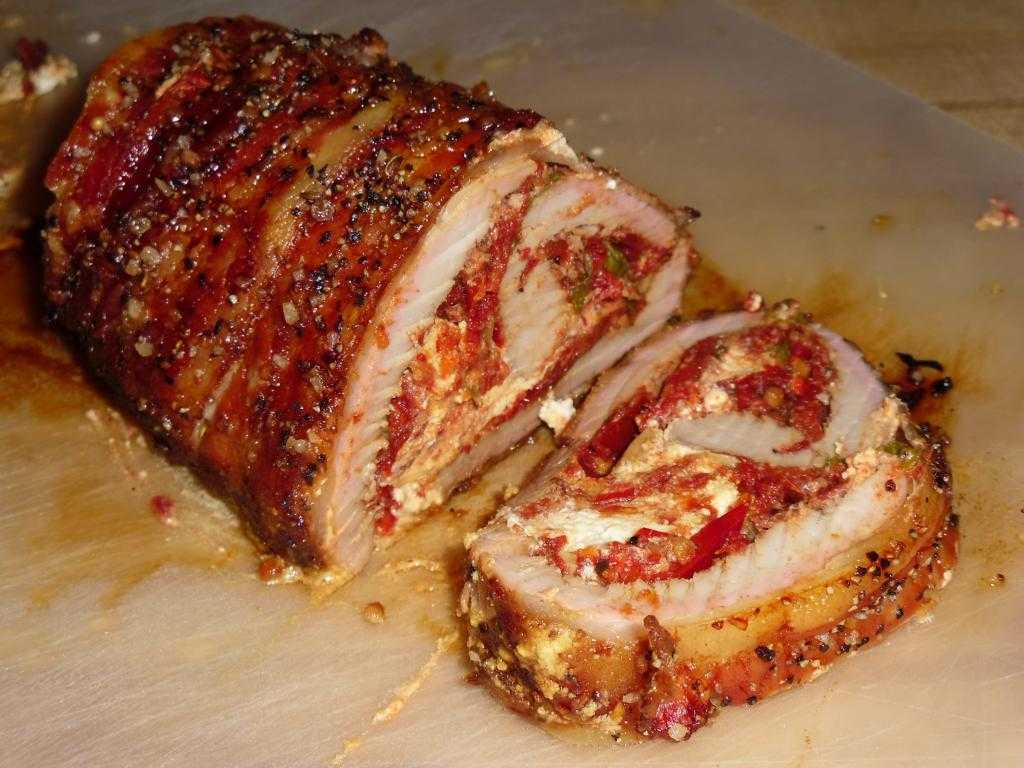 Как вкусно запечь свиной подчеревок -пошаговый рецепт с фото