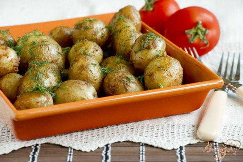 Молодой картофель, запеченный в духовке - 10 лучших рецептов