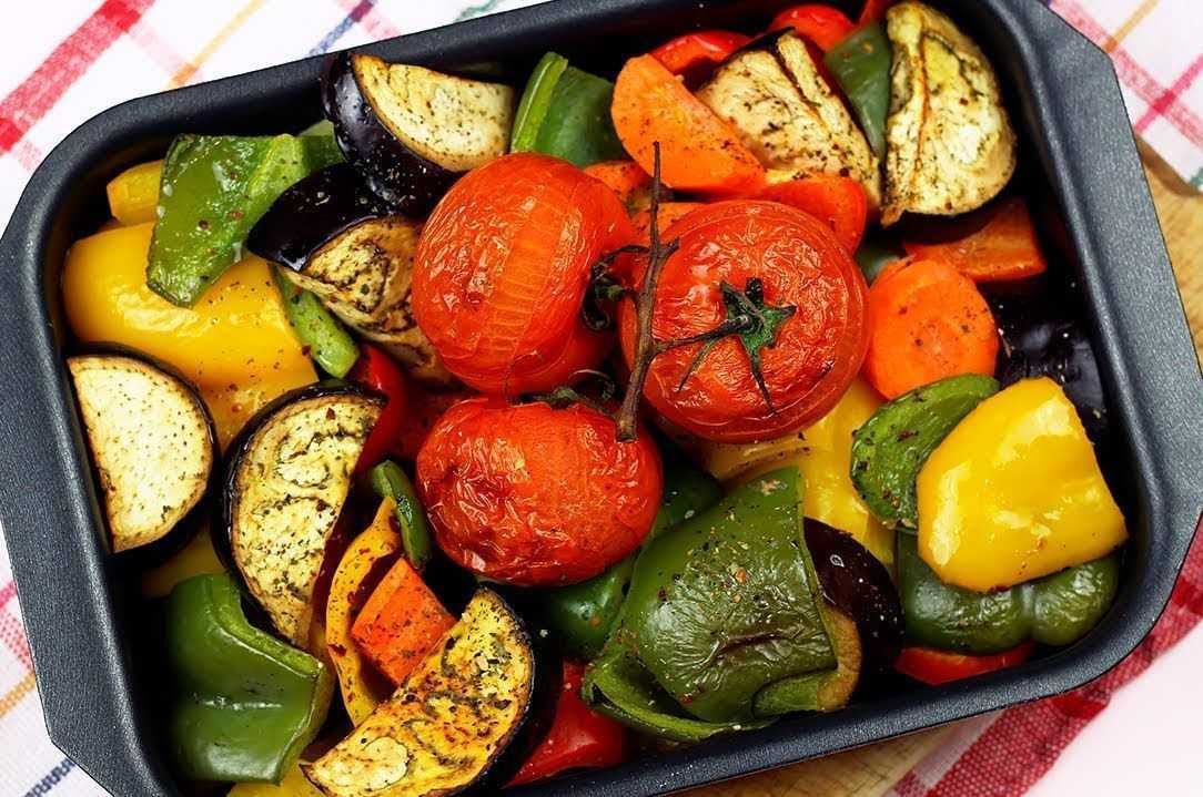 Запеченные овощи в духовке - 20 очень вкусных рецептов
