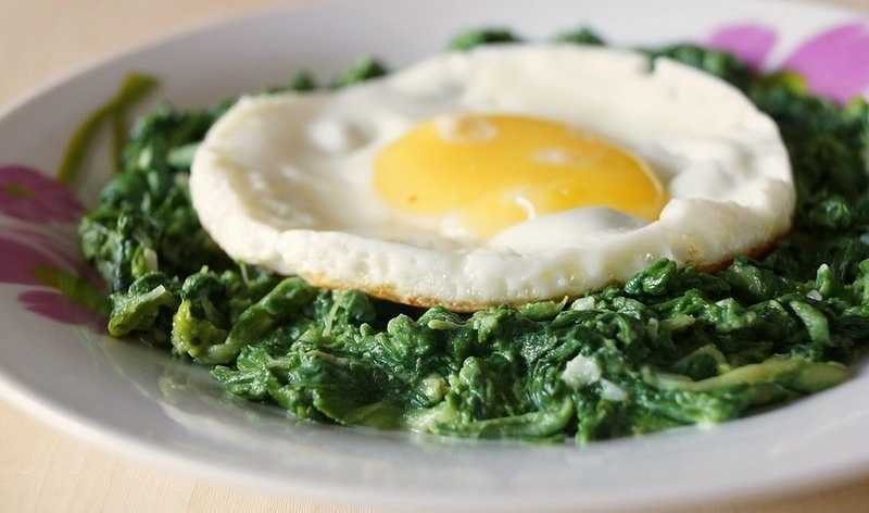 Как приготовить шпинат с яйцом в духовке: поиск по ингредиентам, советы, отзывы, пошаговые фото, подсчет калорий, изменение порций, похожие рецепты