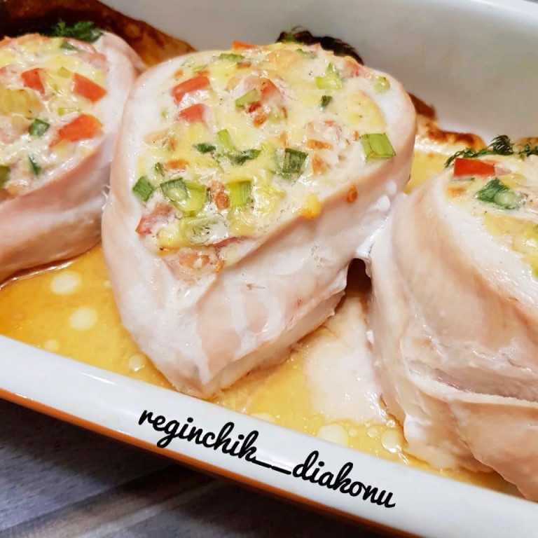 Фаршированная куриная грудка – 7 вкусных рецептов приготовления в духовке и на сковороде