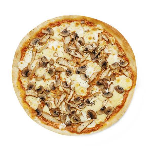 Пицца с курицей с грибами рецепт с фото и видео - 1000.menu