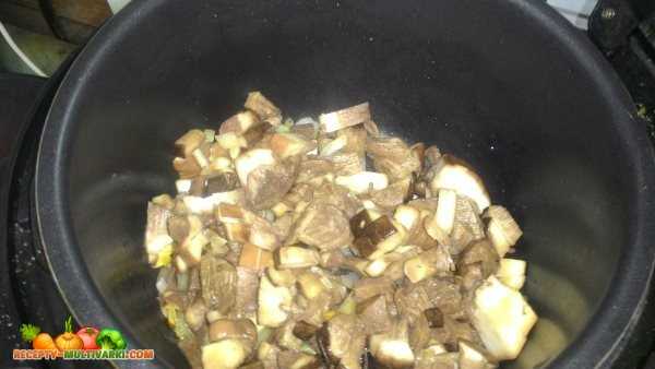 Жареная картошка с грибами в мультиварке: простой рецепт с фото | готовим в мультиварках