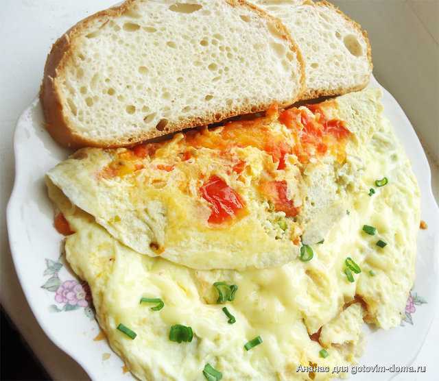 Омлет в духовке с сыром — 10 простых и вкусных рецептов с фото