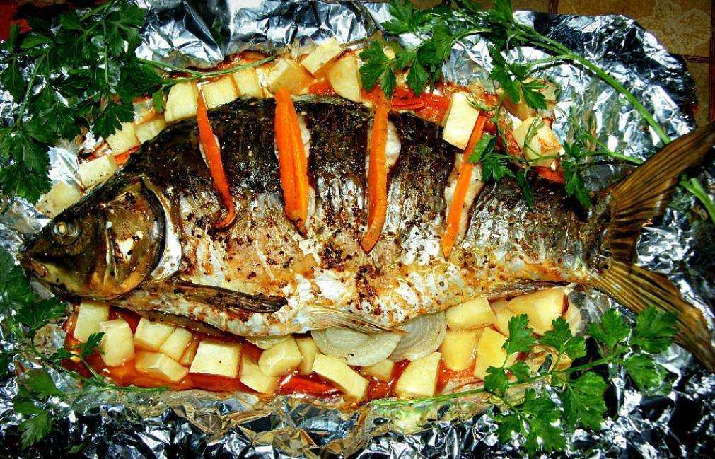 Запекание рыбы в духовке рецепт