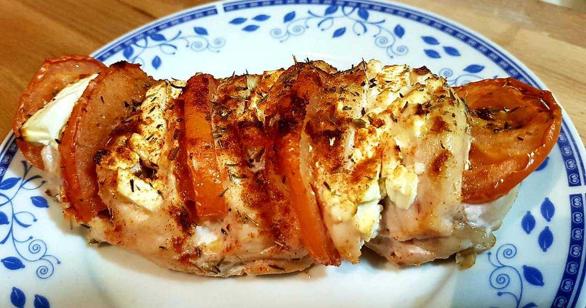 Куриная грудка с сыром в духовке — пошаговый рецепт с фото