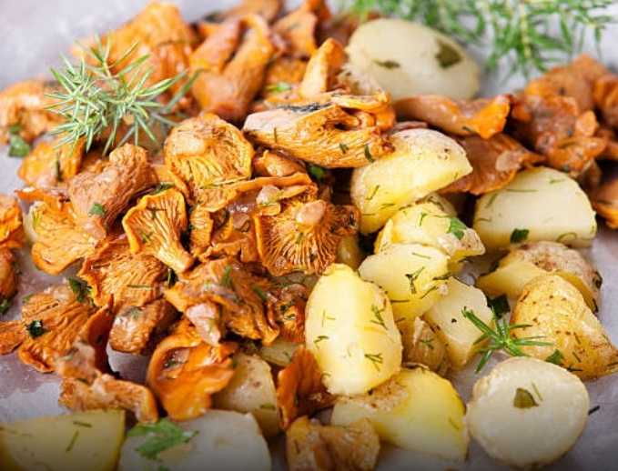 Жареная картошка с лисичками: секреты лучших рецептов!