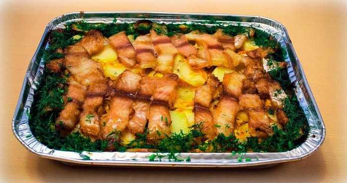 Филе рыбы с картошкой в духовке — пошаговый рецепт с фото