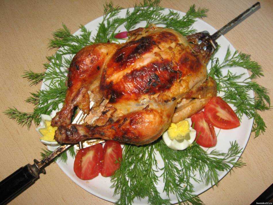 Курица гриль в духовке -пошаговый рецепт с фото