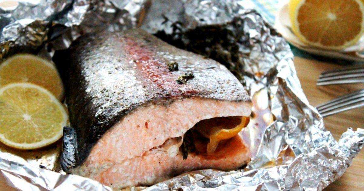 Рецепт приготовления лосося в духовке
