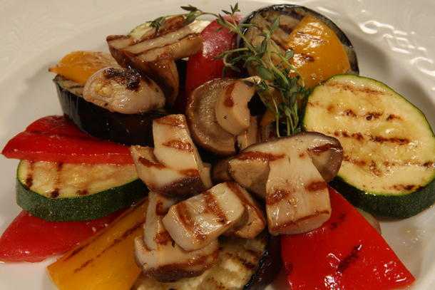 Овощи на сковороде-гриль - аппетитные, очень вкусные и полезные блюда
