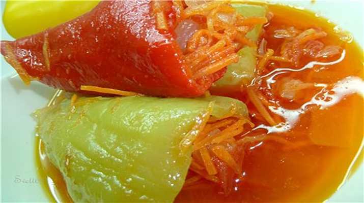 Лучшие рецепты фаршированного перца с морковью :: syl.ru