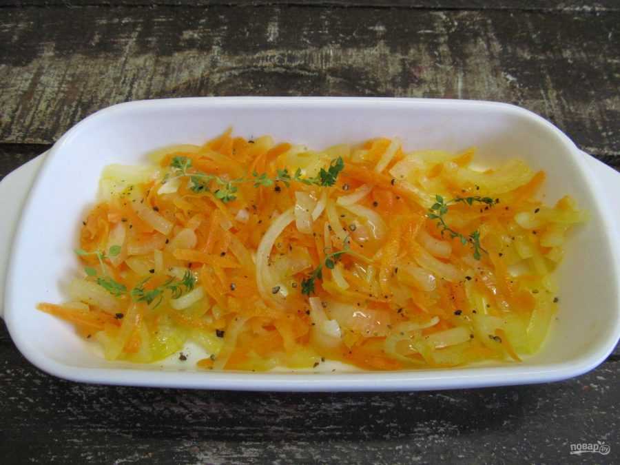 Филе минтая с картошкой в духовке рецепт с фото пошагово и видео - 1000.menu