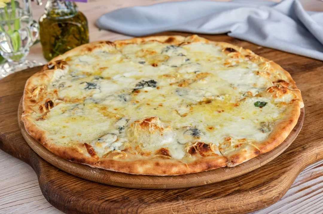 Пицца 4 сыра — пошаговый рецепт с фото