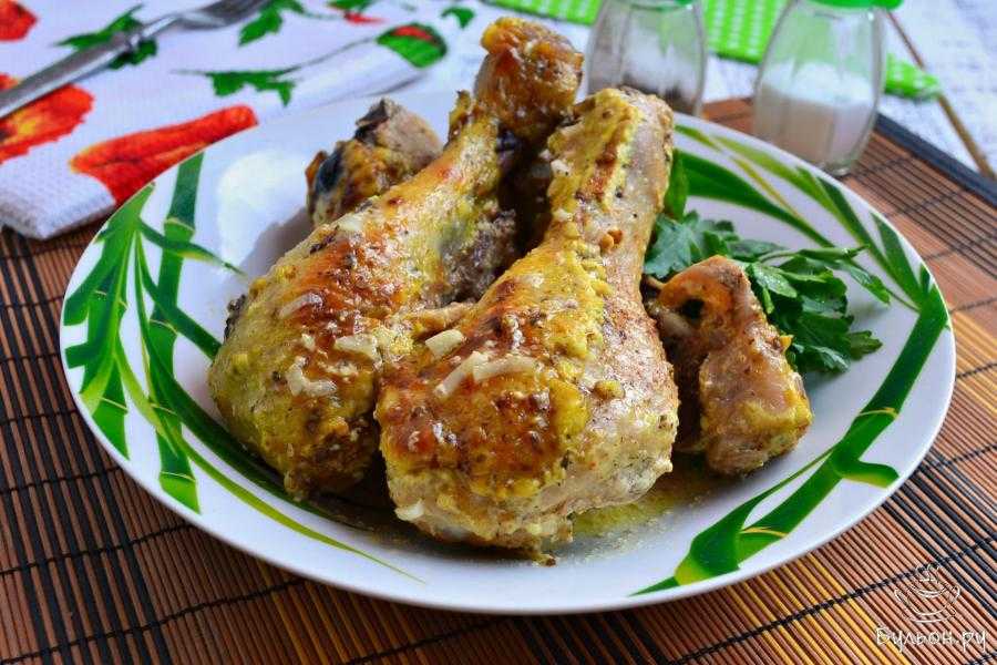 Куриные голени в сметанном маринаде — пошаговый рецепт с фото