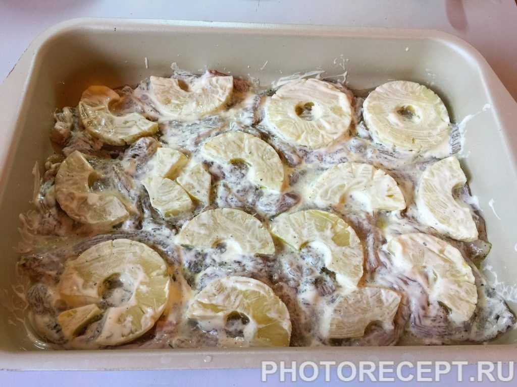 Рецепт куриных грудок фаршированных ананасом