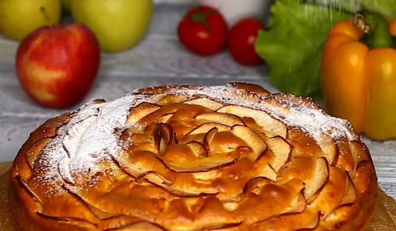 Шарлотка с яблоками — 10 классических рецептов яблочной шарлотки