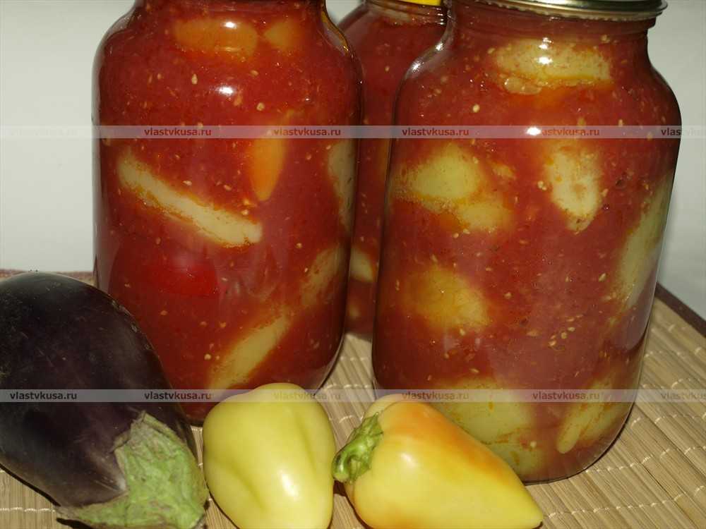 Баклажаны с болгарским перцем и помидорами тушеные рецепт с фото пошагово и видео - 1000.menu