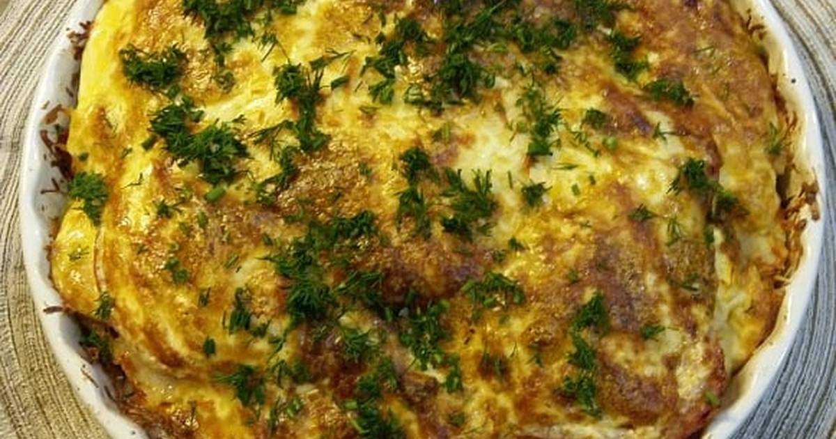 Картофельная запеканка с грибами и сыром рецепт с фото - 1000.menu