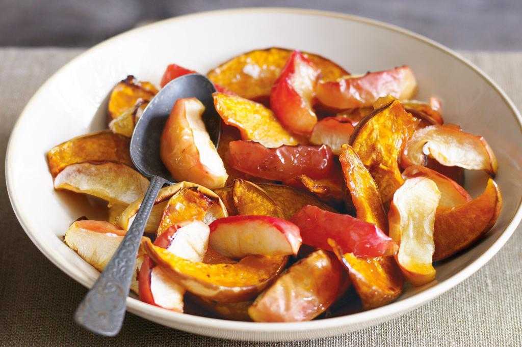 Запечённая тыква с яблоками, апельсинами, сыром и корицей рецепт с фото пошагово - 1000.menu