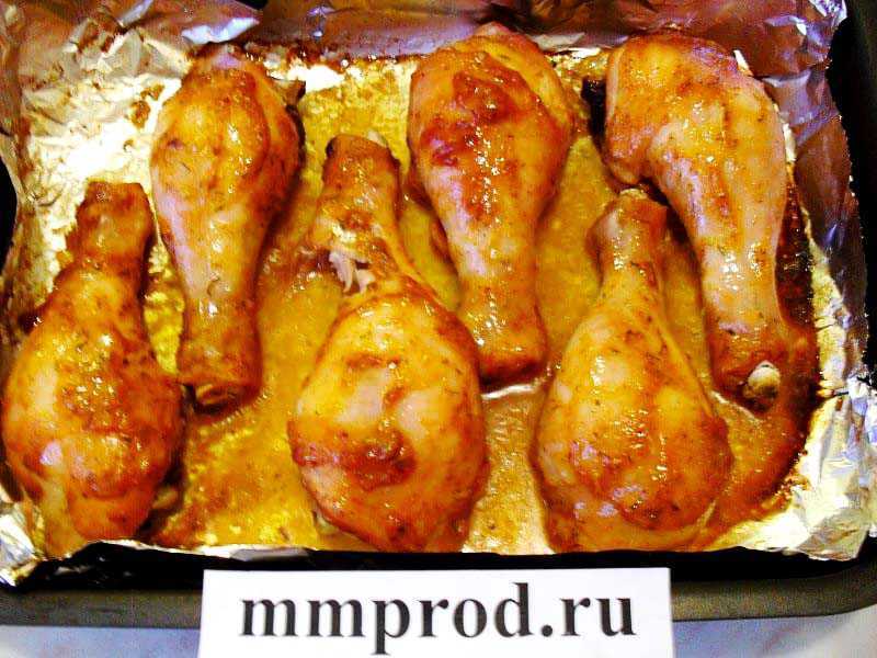 Куриные ножки в фольге в духовке запеченные рецепт с фото пошагово - 1000.menu