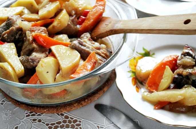 Картошка с мясом — 6 рецептов приготовления в духовке