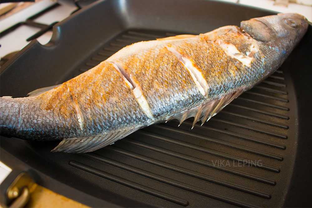 Рыба сибас в духовке в фольге – рецепт приготовления