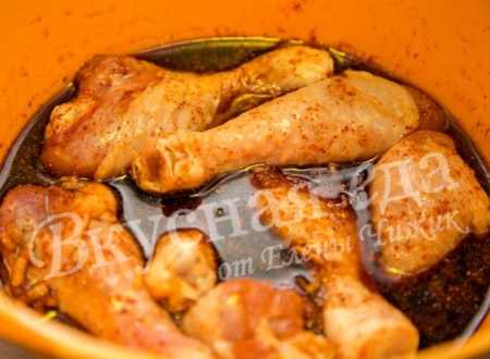 Куриные голени в рукаве в духовке – 5 пошаговых рецептов с фото