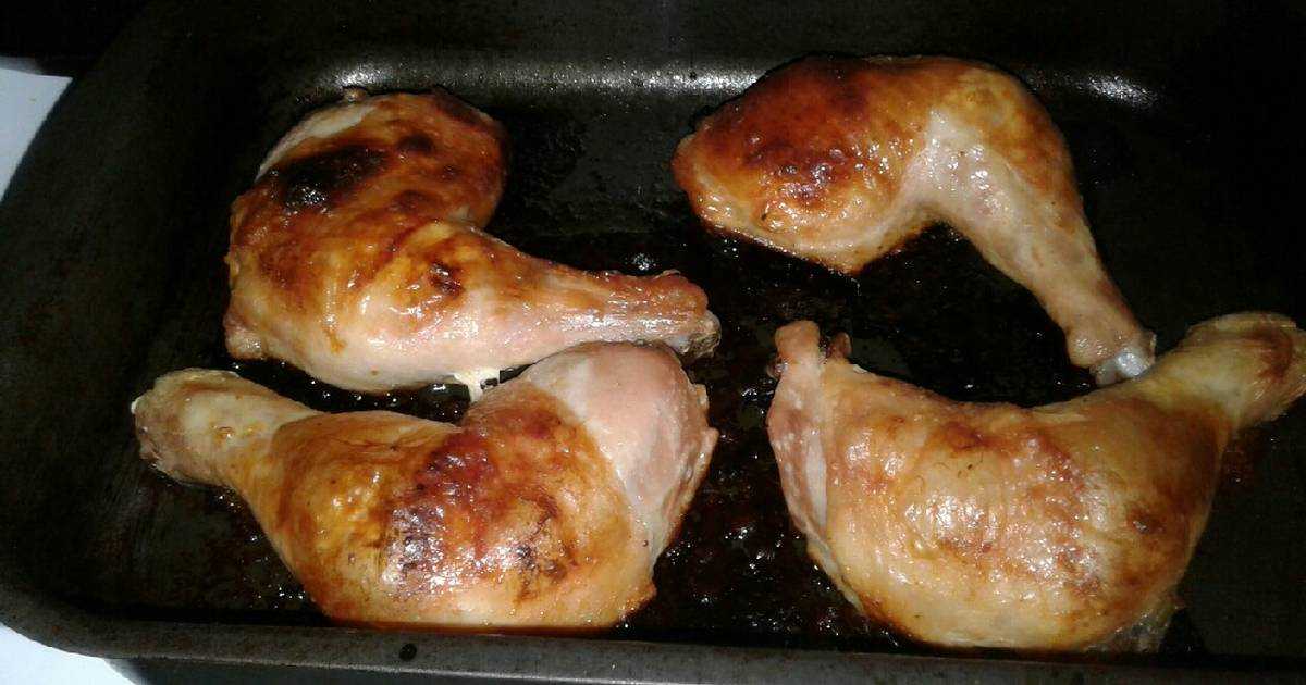 Куриные голени в рукаве в духовке рецепт с фото пошагово и видео - 1000.menu