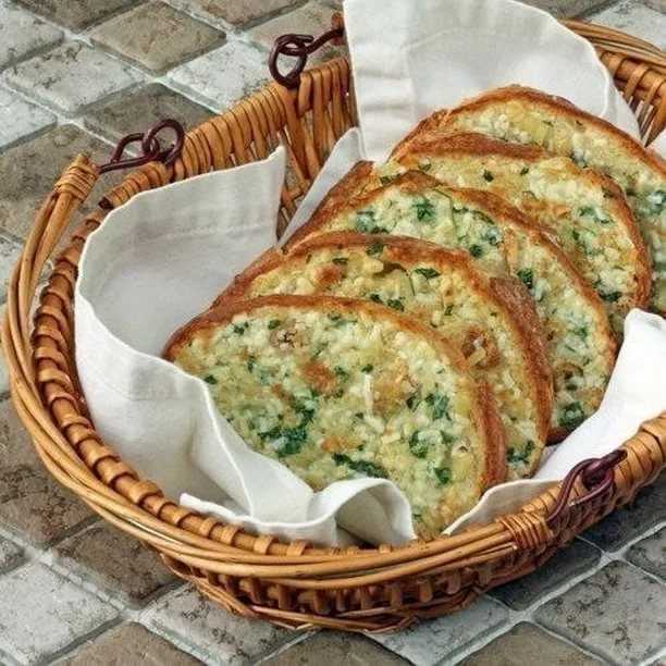 Гренки с сыром и чесноком в духовке - 5 пошаговых фото в рецепте