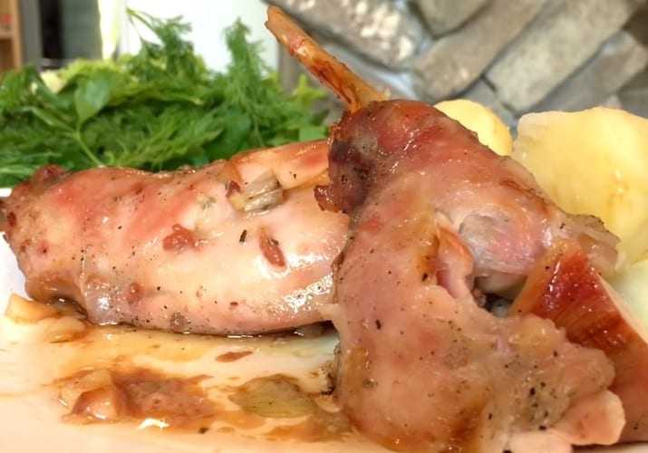 Мясо кролика в духовке рецепт с фото пошагово - 1000.menu