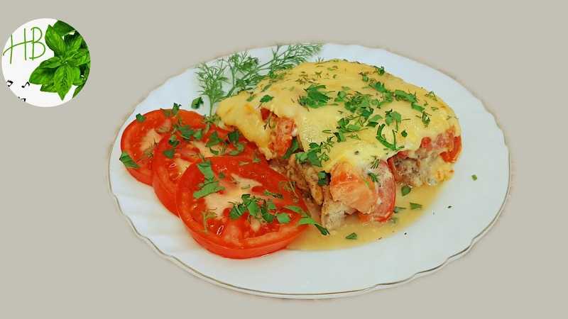 Мясная запеканка с томатами и сыром - рецепт с пошаговыми фото | меню недели