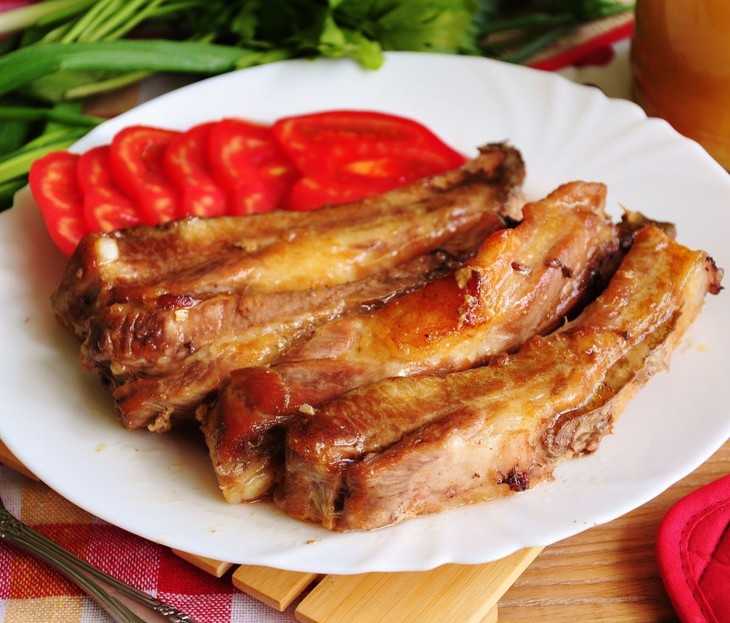 Свиные ребрышки в духовке — 11 рецептов приготовления сочных ребер