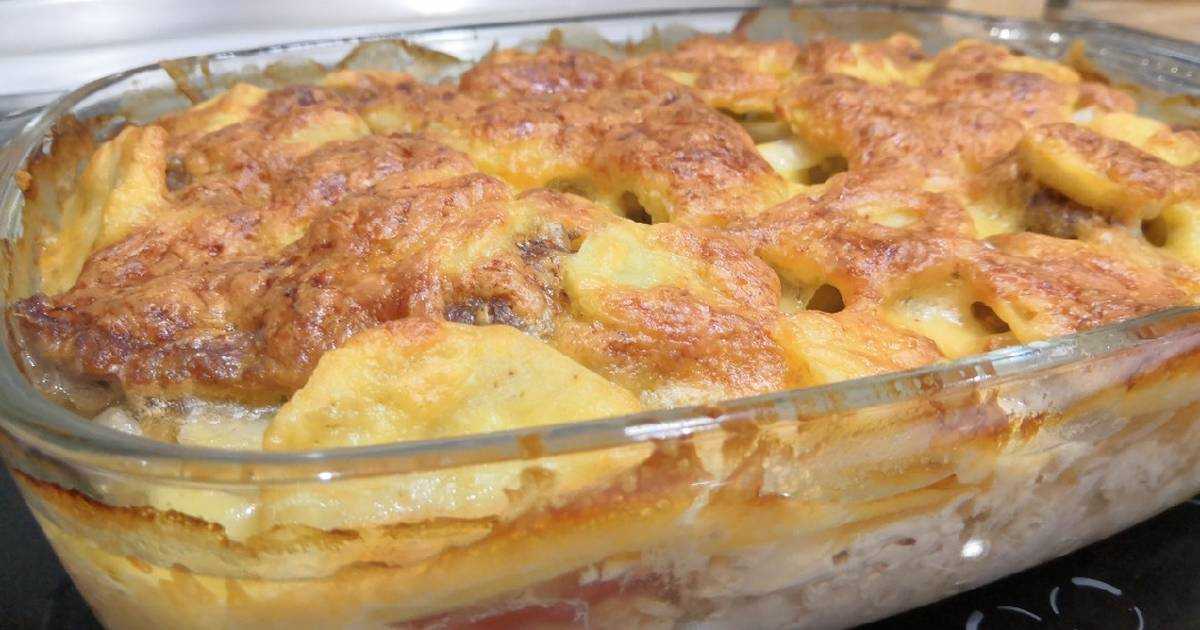 Картошка с фаршем в духовке: рецепты с пошаговым фото