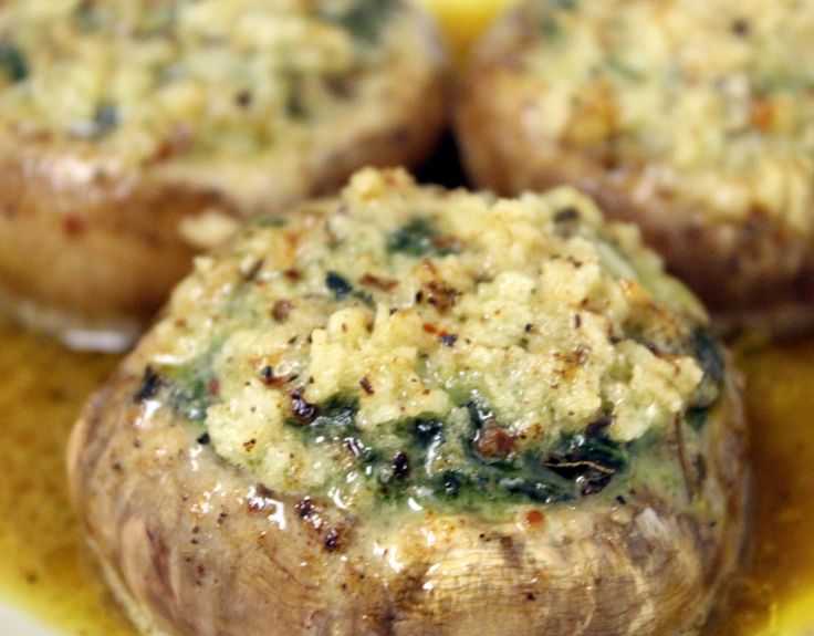 Фаршированные грибы шампиньоны в духовке с сыром (лучшие рецепты шампиньонов с начинкой)
