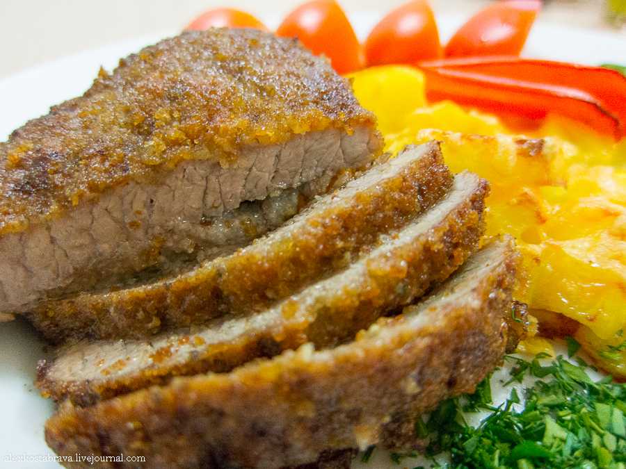 Ромштекс- пошаговые рецепты из говядины, свинины, курицы и рыбы