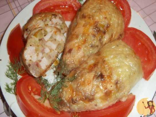 Фаршированные окорочка - 124 рецепта: мясные блюда | foodini