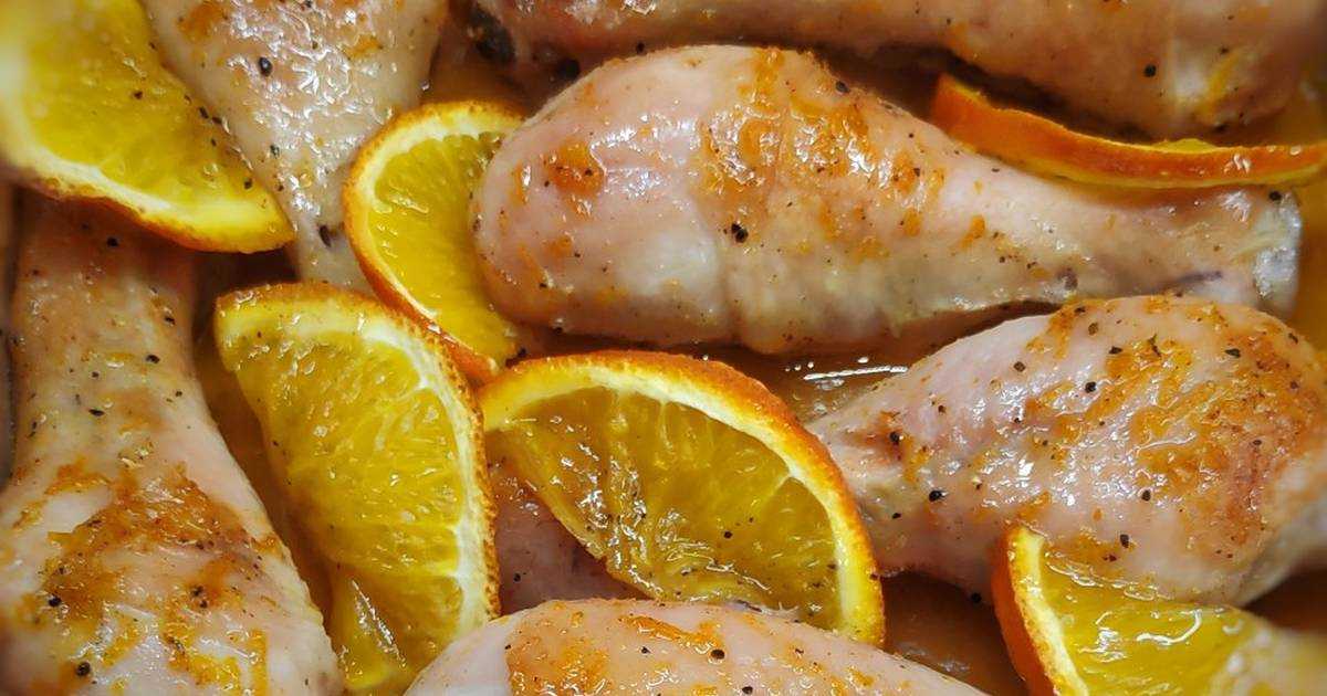 Курица в апельсиновом маринаде в духовке - 7 пошаговых фото в рецепте